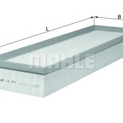 Filter zraka MAHLE LX 491