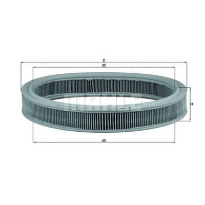Filter zraka MAHLE LX 527