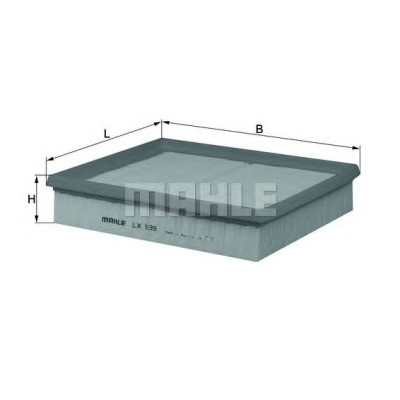 Filter zraka MAHLE LX 539