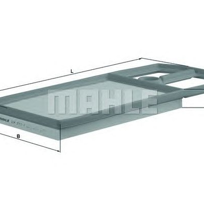 Filter zraka MAHLE LX 571/1