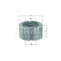 Filter zraka MAHLE LX 578
