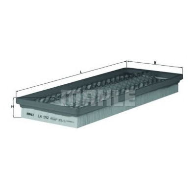 Filter zraka MAHLE LX 592