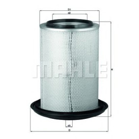 Filter zraka MAHLE LX 607