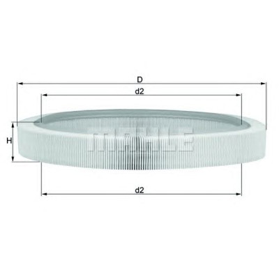 Filter zraka MAHLE LX 61