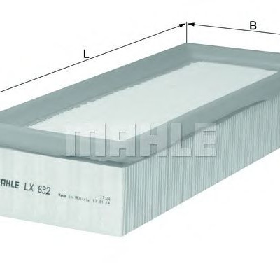 Filter zraka MAHLE LX 632