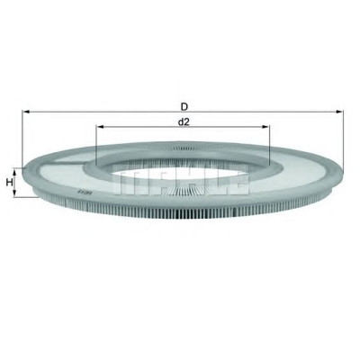 Filter zraka MAHLE LX 66