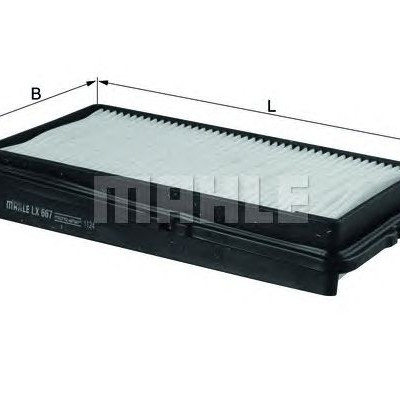 Filter zraka MAHLE LX 667