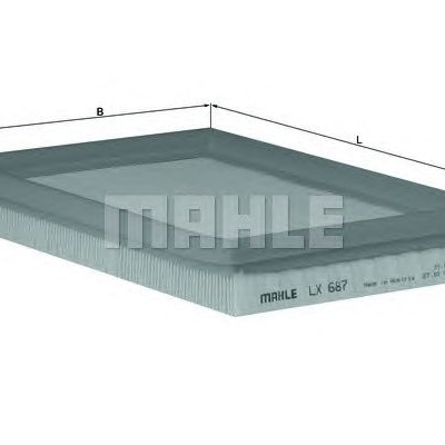 Filter zraka MAHLE LX 687