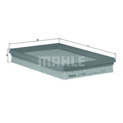 Filter zraka MAHLE LX 687