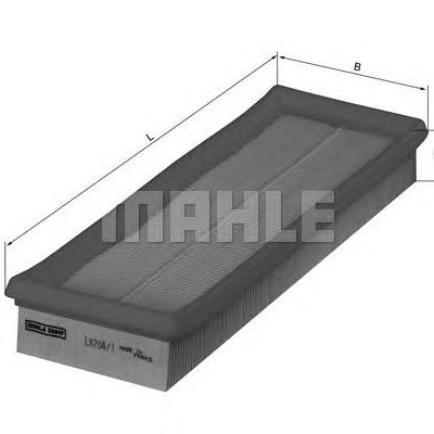 Filter zraka MAHLE LX 704/1