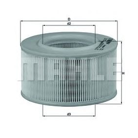 Filter zraka MAHLE LX 720