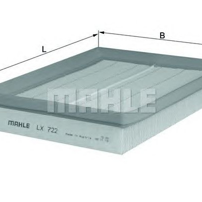 Filter zraka MAHLE LX 722