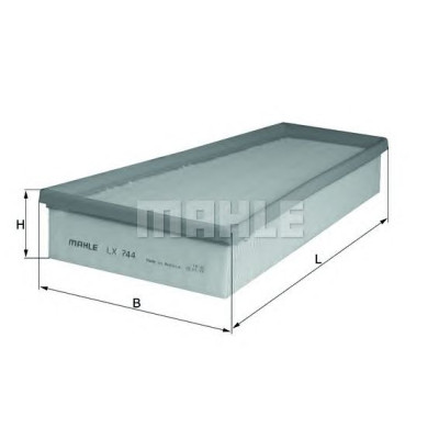 Filter zraka MAHLE LX 744