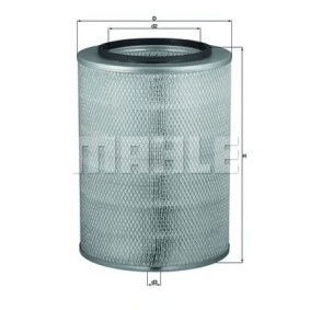 Filter zraka MAHLE LX 763