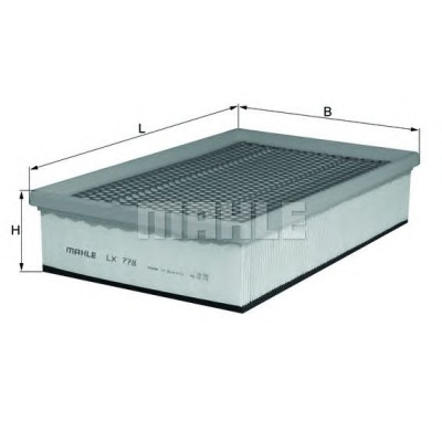 Filter zraka MAHLE LX 778
