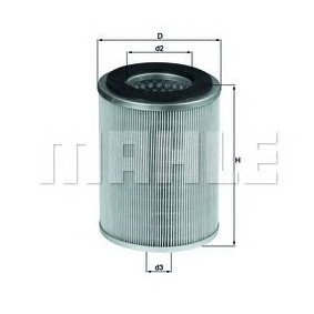 Filter zraka MAHLE LX 830