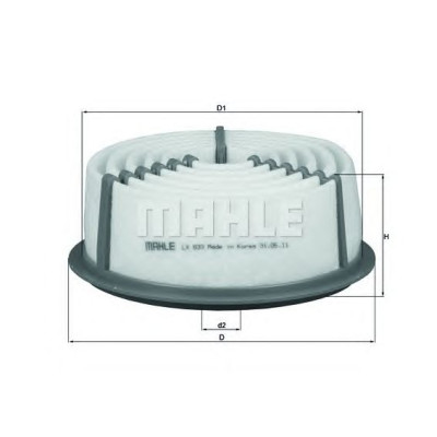 Filter zraka MAHLE LX 833