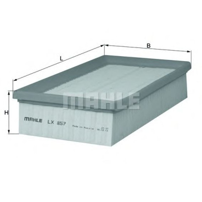Filter zraka MAHLE LX 857
