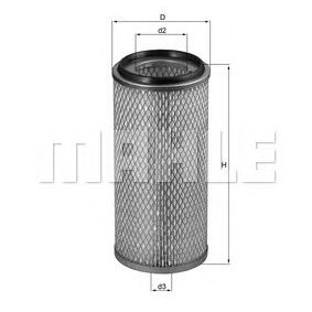 Filter zraka MAHLE LX 872