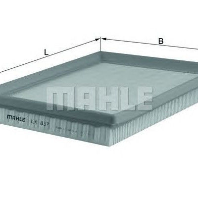 Filter zraka MAHLE LX 887