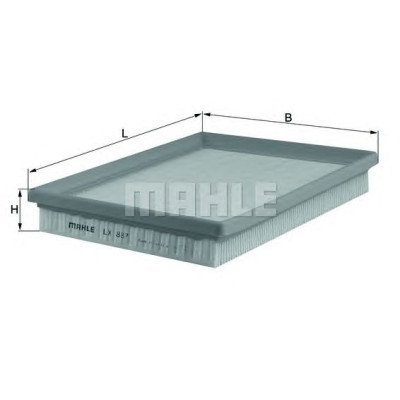 Filter zraka MAHLE LX 887