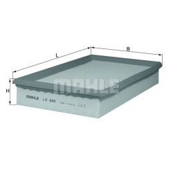 Filter zraka MAHLE LX 888