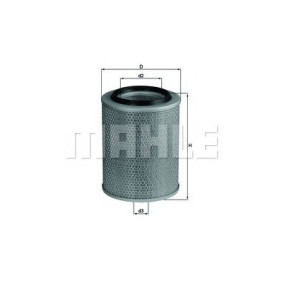 Filter zraka MAHLE LX 92