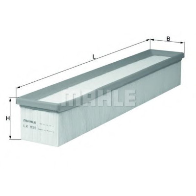 Filter zraka MAHLE LX 939
