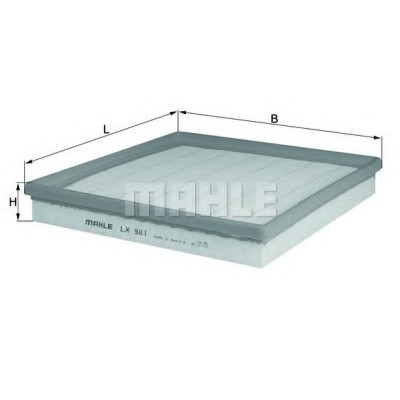 Filter zraka MAHLE LX 981