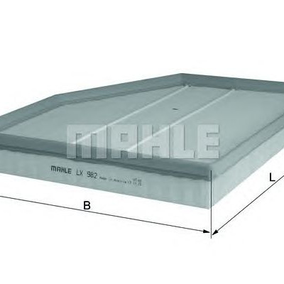 Filter zraka MAHLE LX 982