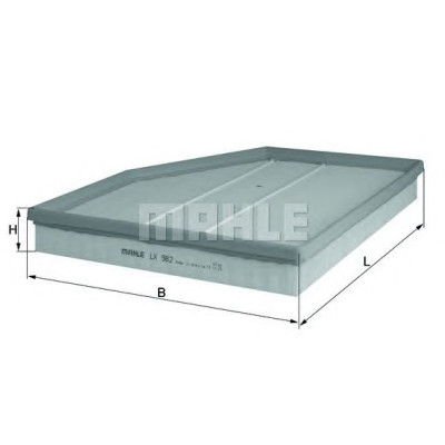Filter zraka MAHLE LX 982