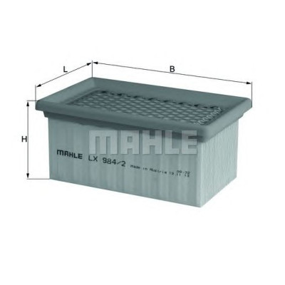 Filter zraka MAHLE LX 984/2