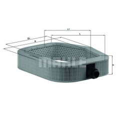 Filter zraka MAHLE LX 990
