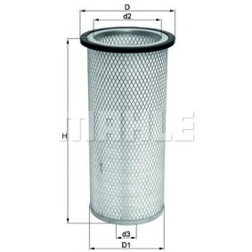Filter dopunskog zraka MAHLE LXS 217