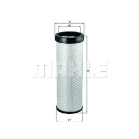 Filter dopunskog zraka MAHLE LXS 252