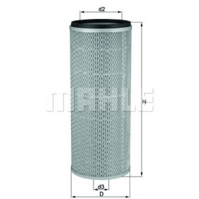 Filter dopunskog zraka MAHLE LXS 255