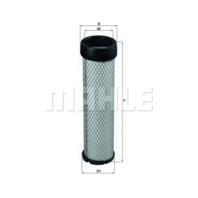 Filter dopunskog zraka MAHLE LXS 256