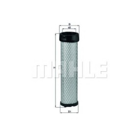 Filter dopunskog zraka MAHLE LXS 284