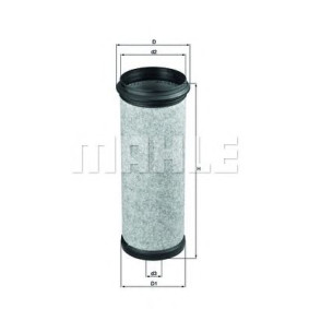 Filter dopunskog zraka MAHLE LXS 47
