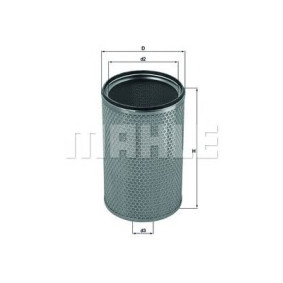 Filter dopunskog zraka MAHLE LXS 7233