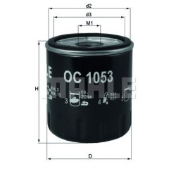 Filter za ulje MAHLE OC 1053