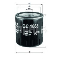 Filter ulja MAHLE OC 1063
