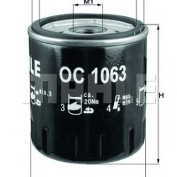 Filter za ulje MAHLE OC 1063