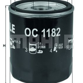Filter za ulje MAHLE OC 1182