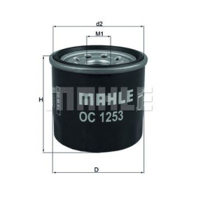 Filter za ulje MAHLE OC 1253