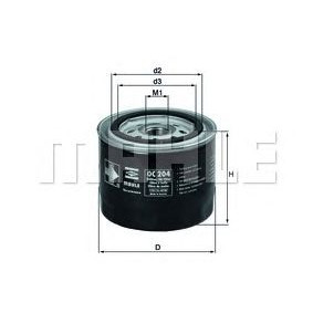 Filter ulja MAHLE OC 204