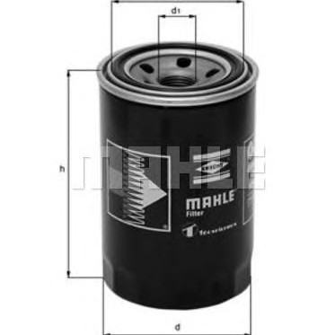 Filter za ulje MAHLE OC 217/6