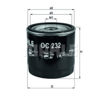 Filter ulja MAHLE OC 232