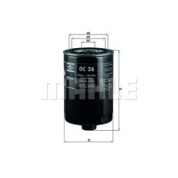 Filter ulja MAHLE OC 26