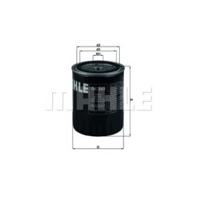 Filter za ulje MAHLE OC 262